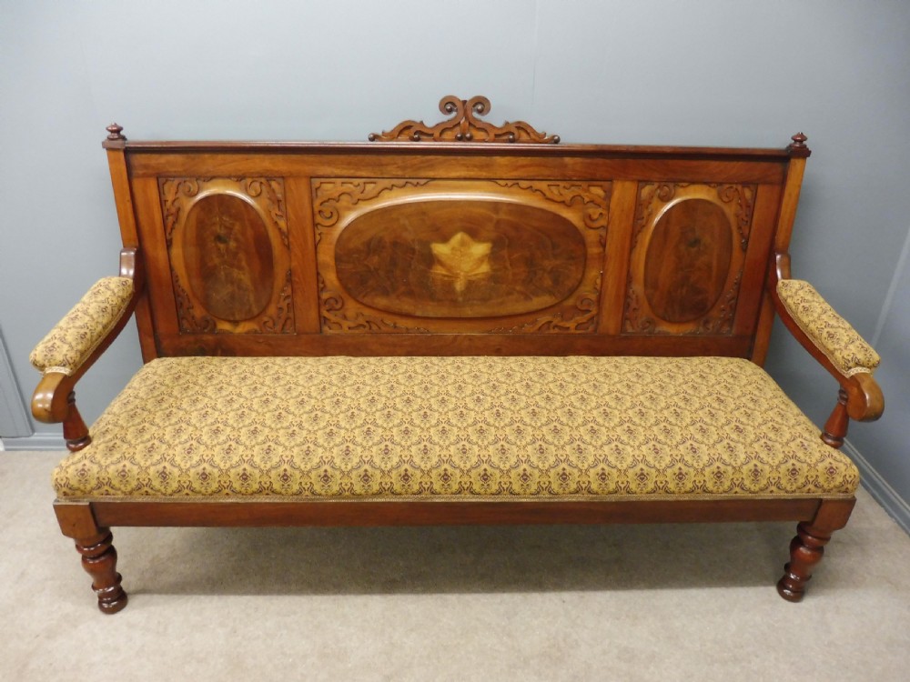 MAHOGANY COUNTRY HOUSE HALL SEAT View IV