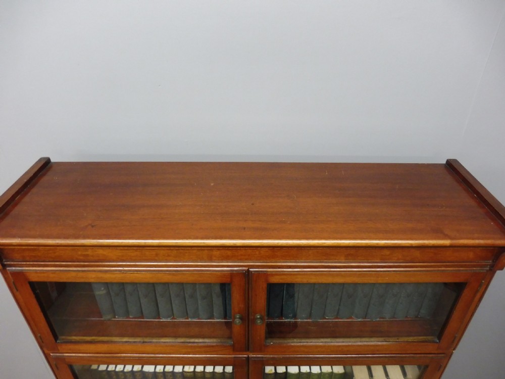 MAHOGANY 4 HIGH LAWYERS BOOKCASE View VI