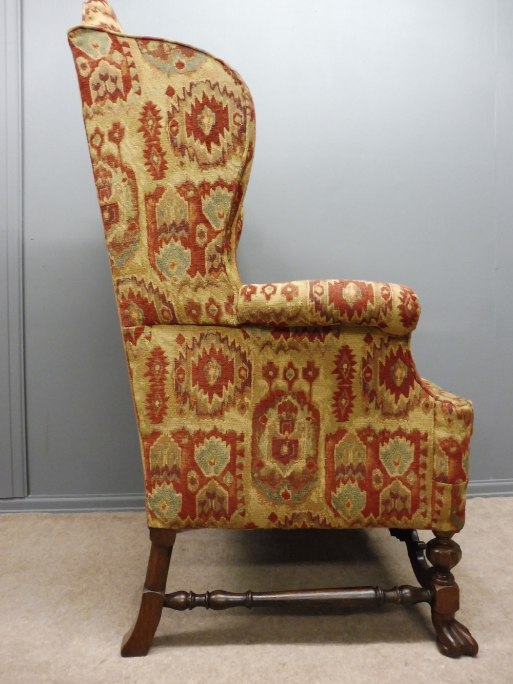BEAUTIFUL LARGE 19TH CENTURY ARMCHAIR View VII