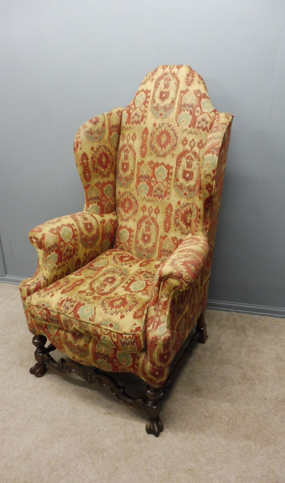 BEAUTIFUL LARGE 19TH CENTURY ARMCHAIR View XII