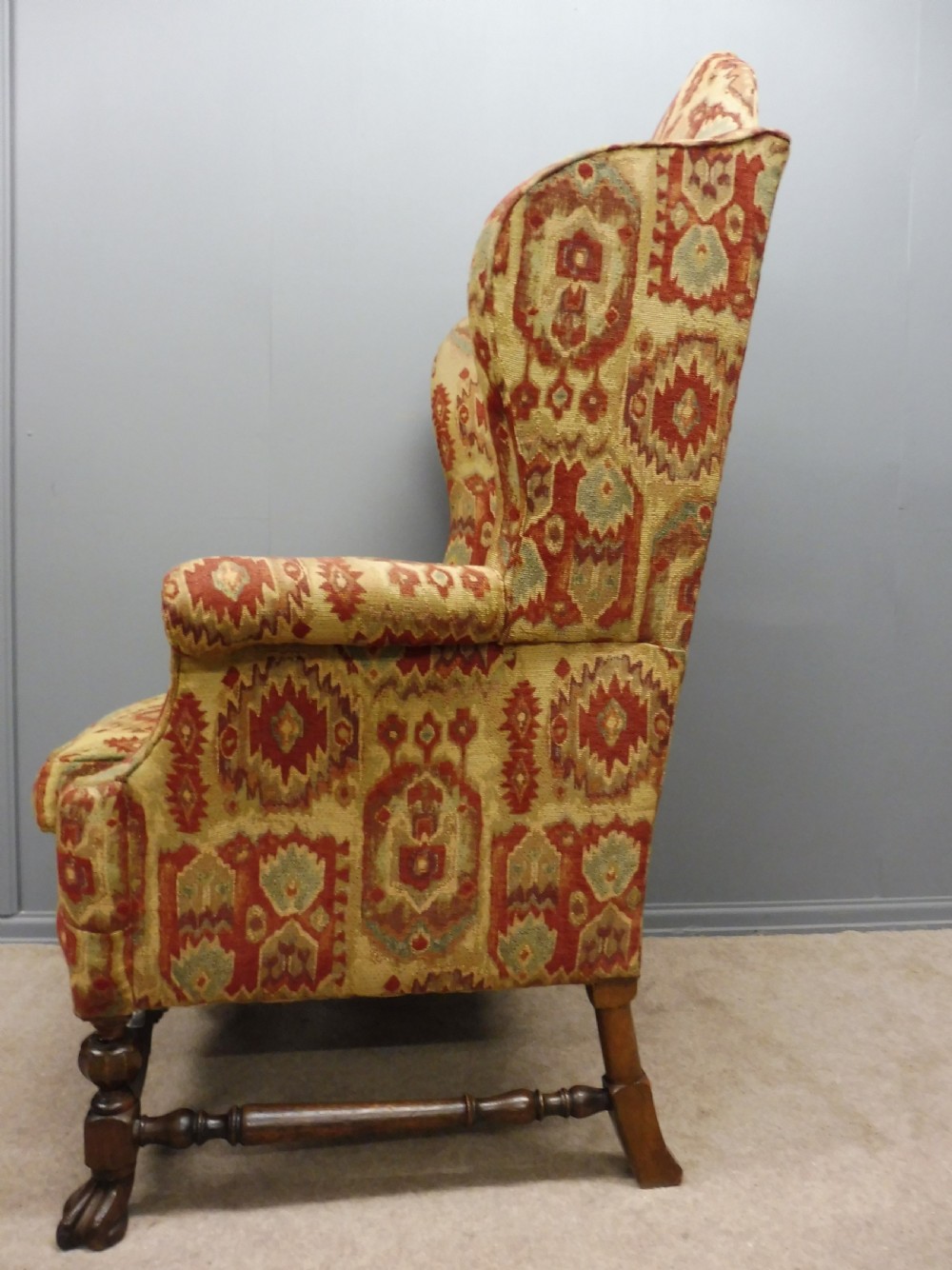 BEAUTIFUL LARGE 19TH CENTURY ARMCHAIR View XIII