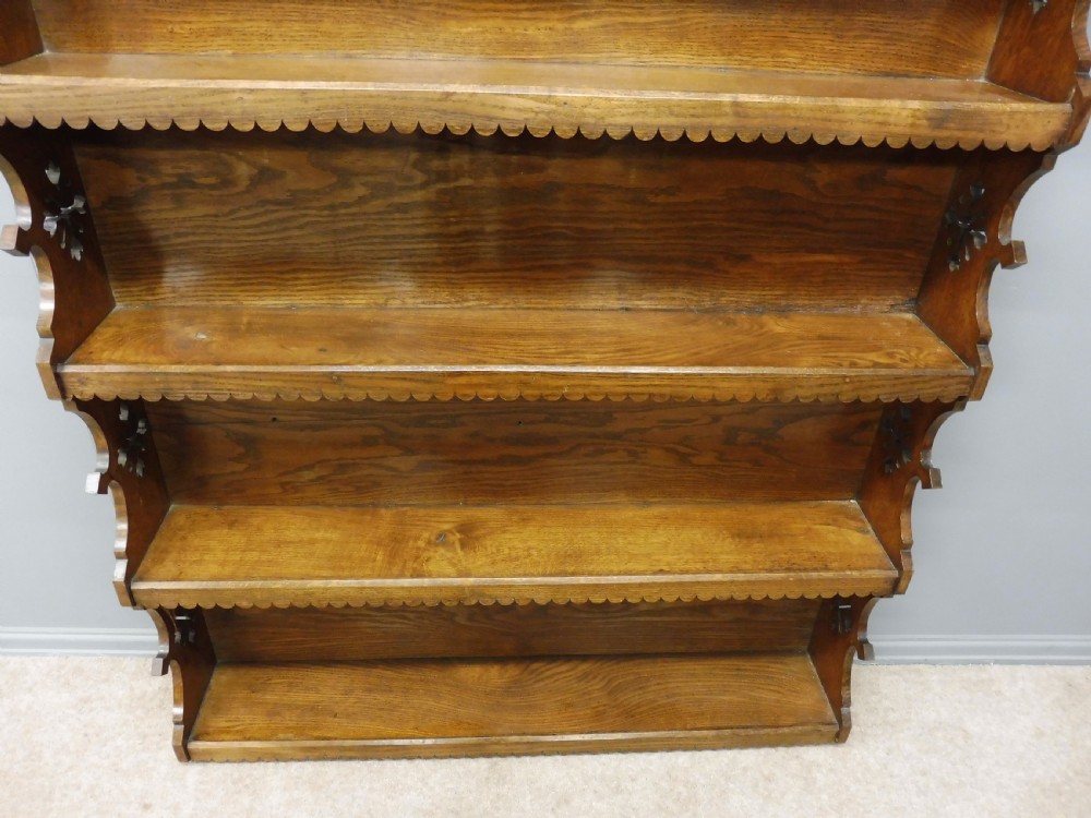 GOLDEN OAK ARTS AND CRAFTS BOOKCASE View XI