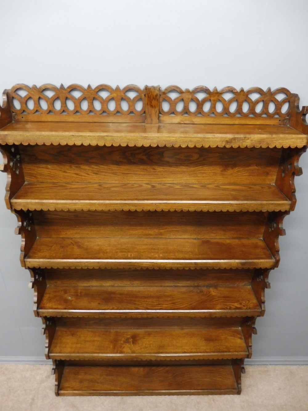 GOLDEN OAK ARTS AND CRAFTS BOOKCASE View XV