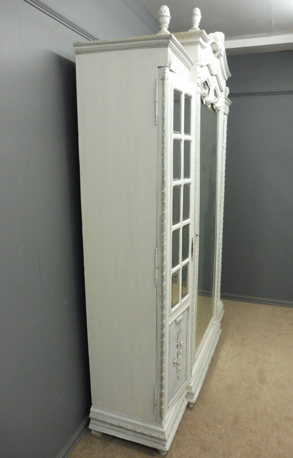 PAINTED FRENCH WARDROBE View IX