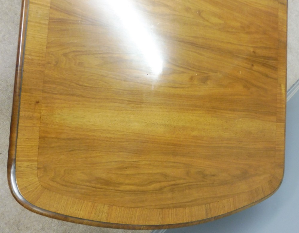 BEAUTIFUL RARE FRENCH INFLUENCE WALNUT EXTENDING DINING TABLE 1890 -1900 View XII