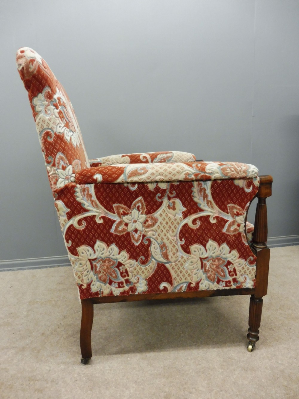 PAIR OF EDWARDIAN INLAID ARMCHAIRS View VII