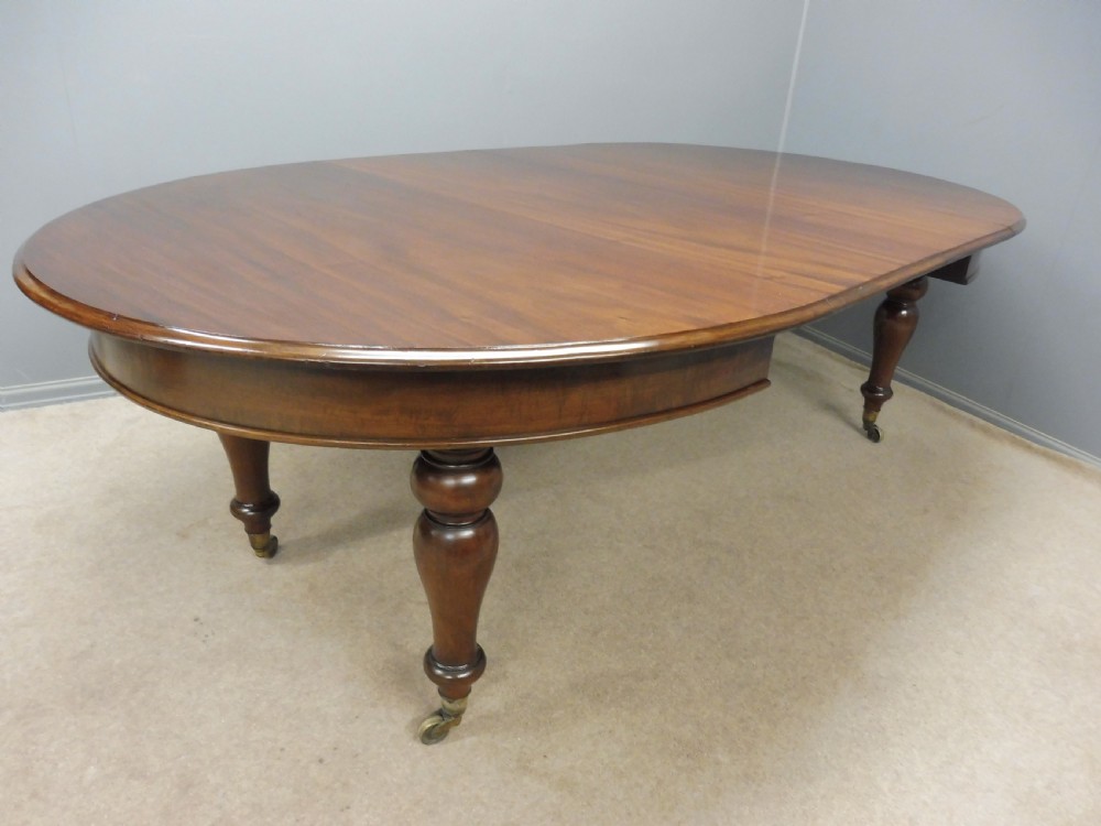 SCOTTISH 19TH CENTURY MAHOGANY EXTENDING DINING TABLE EDINBURGH 1860-1880 View III