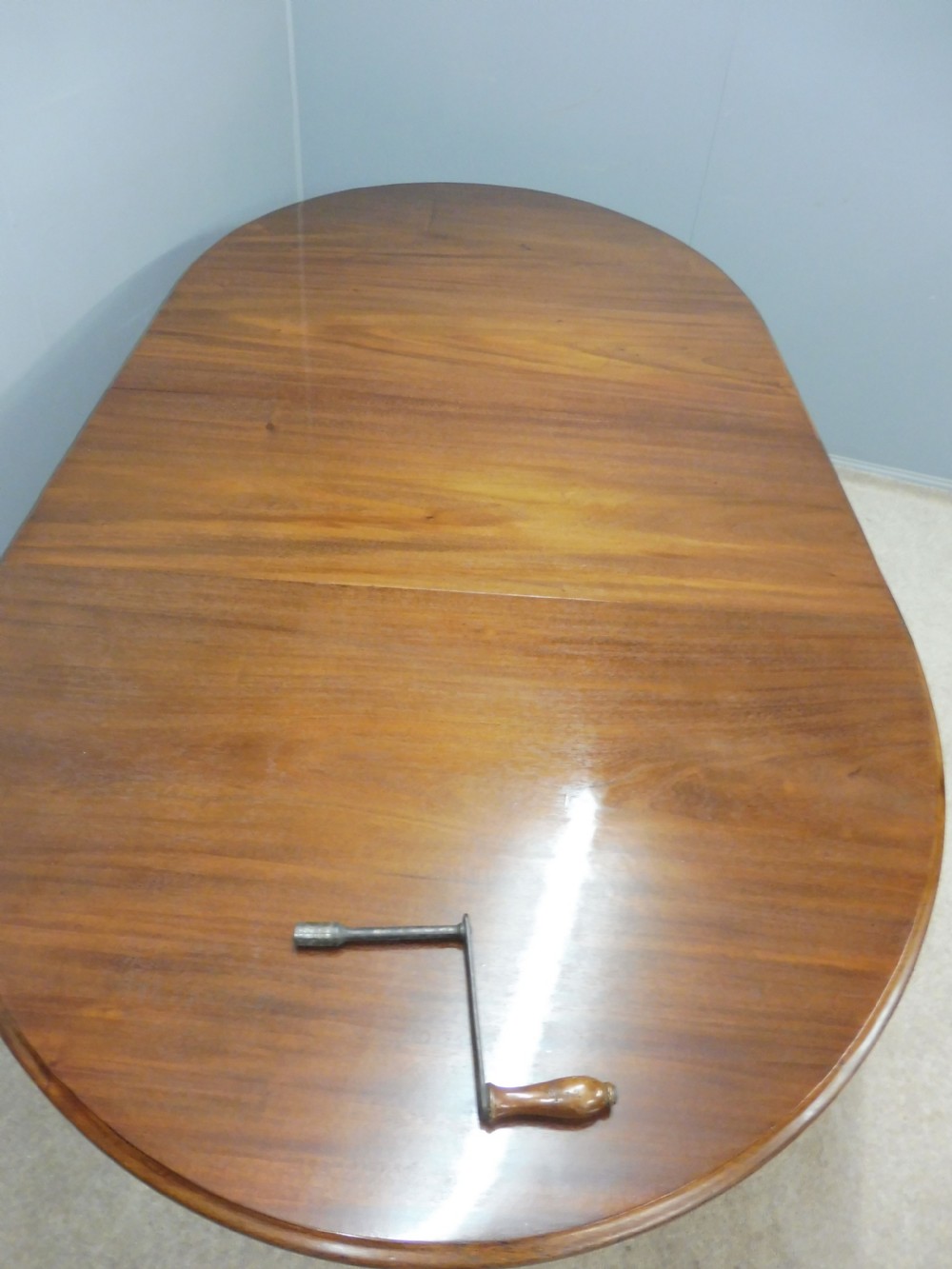 SCOTTISH 19TH CENTURY MAHOGANY EXTENDING DINING TABLE EDINBURGH 1860-1880 View XIII