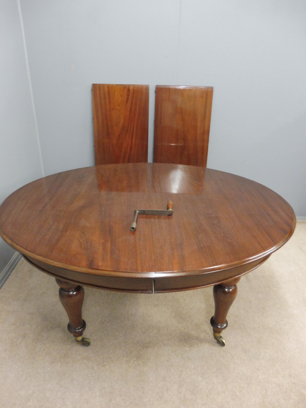 SCOTTISH 19TH CENTURY MAHOGANY EXTENDING DINING TABLE EDINBURGH 1860-1880 View XIV
