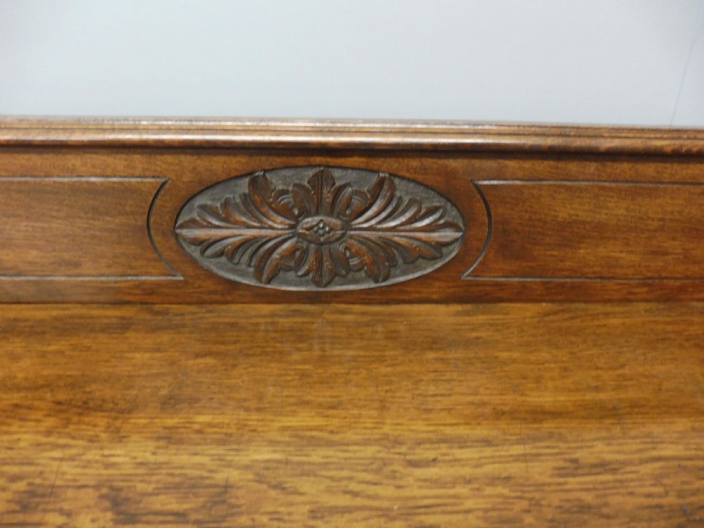 3 DOOR QUALITY OAK BOOKCASE View VII