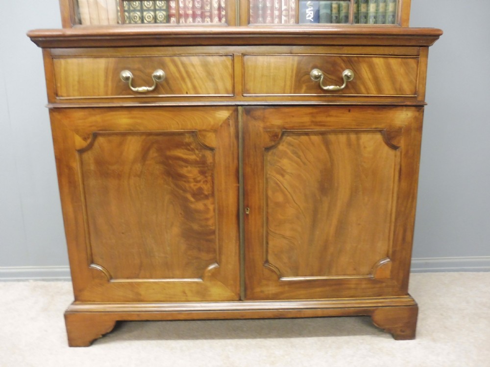 EDWARDIAN MAHOGANY BOOKCASE View VI