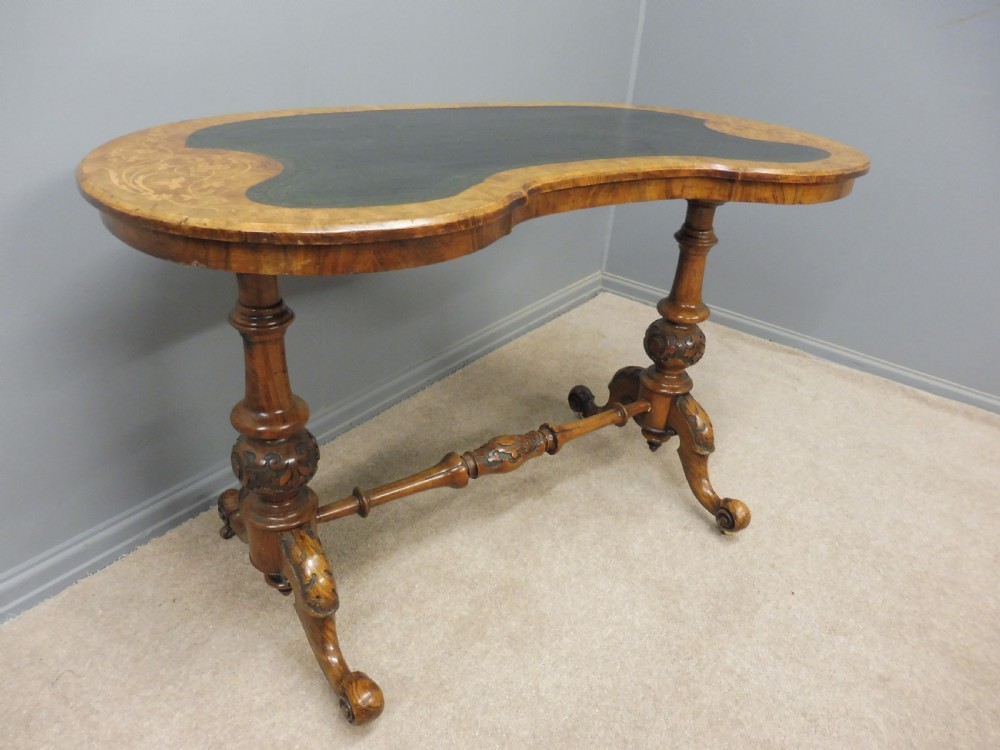INLAID WALNUT LADIES WRITING DESK CIRCA 1880 View II