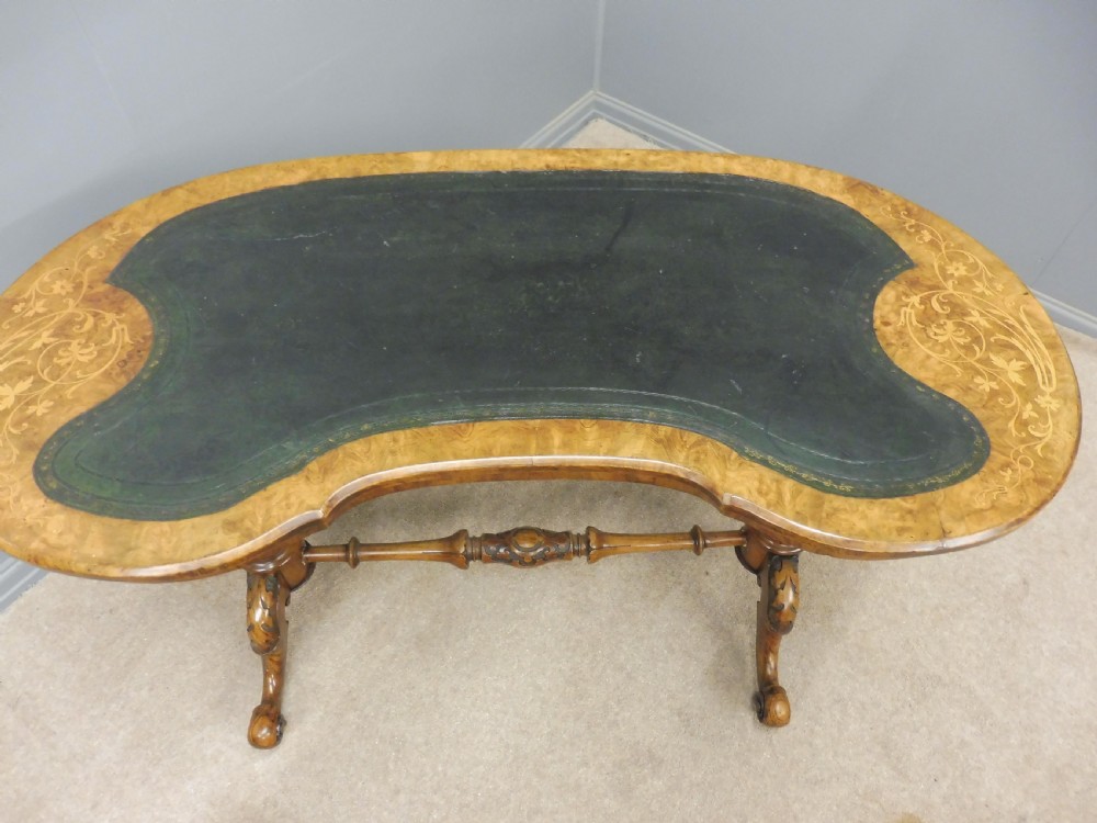 INLAID WALNUT LADIES WRITING DESK CIRCA 1880 View VI
