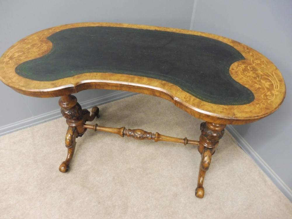 INLAID WALNUT LADIES WRITING DESK CIRCA 1880 View XVI