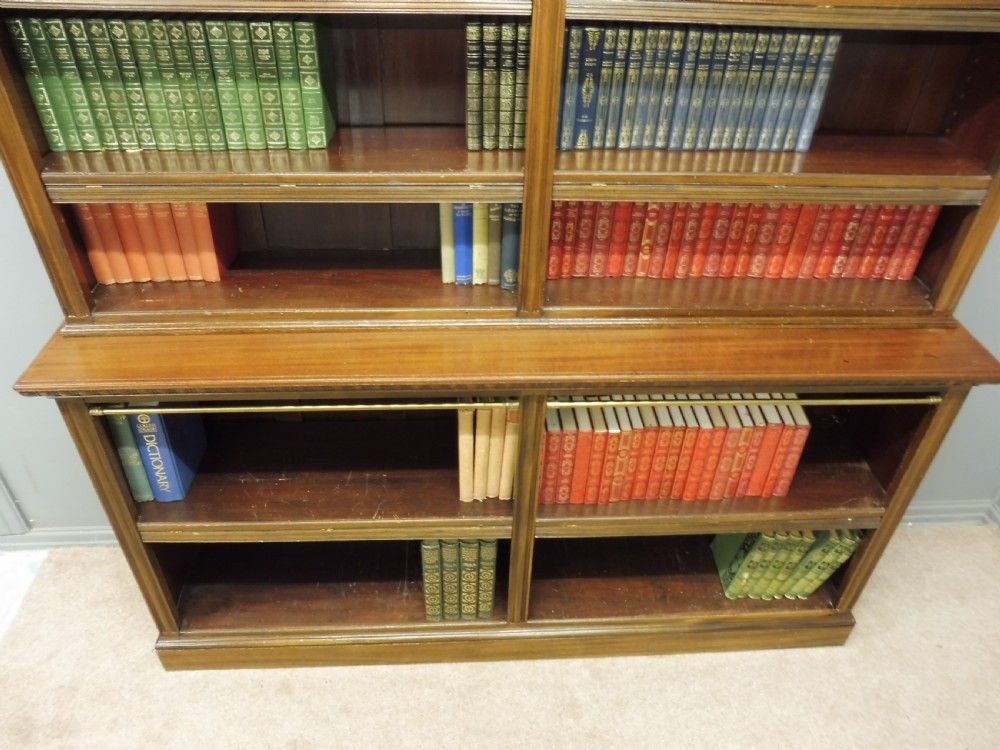 LARGE EDWARDIAN MAHOGANY LIBRARY BOOKCASE View VIII