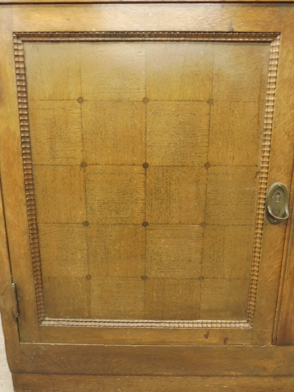 3 SECTION FRENCH OAK ART DECO BOOKCASE CIRCA 1920 View XIX