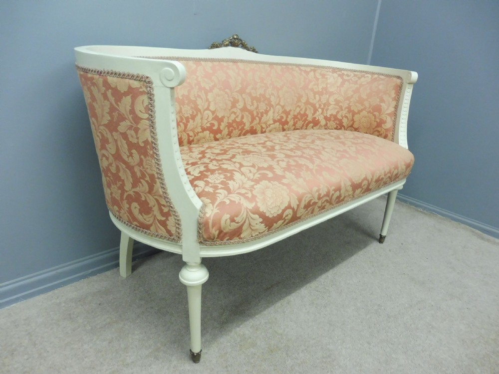 SMALL FRENCH BEDROOM OR WINDOW SOFA View III
