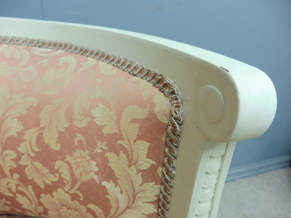 SMALL FRENCH BEDROOM OR WINDOW SOFA View XIII