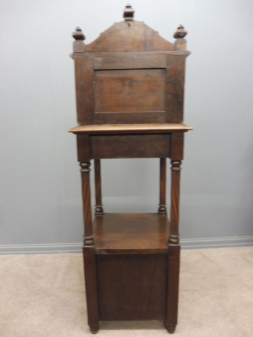 PAIR OF FRENCH MAHOGANY GOTHIC NIGHT STANDS View XVI
