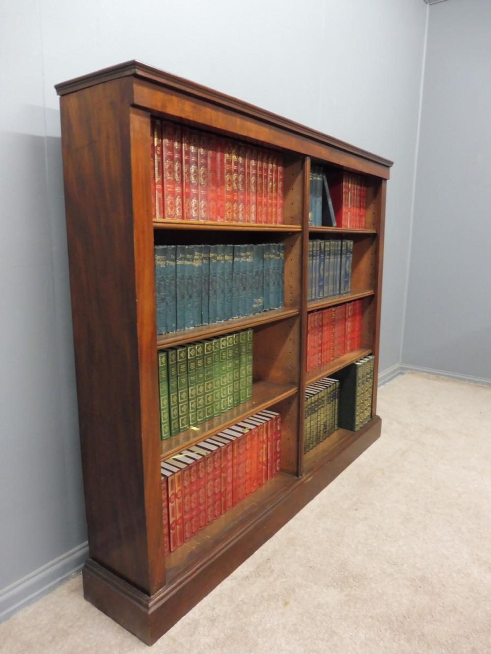 ANTIQUE MAHOGANY BOOKCASE CIRCA 1900 View III