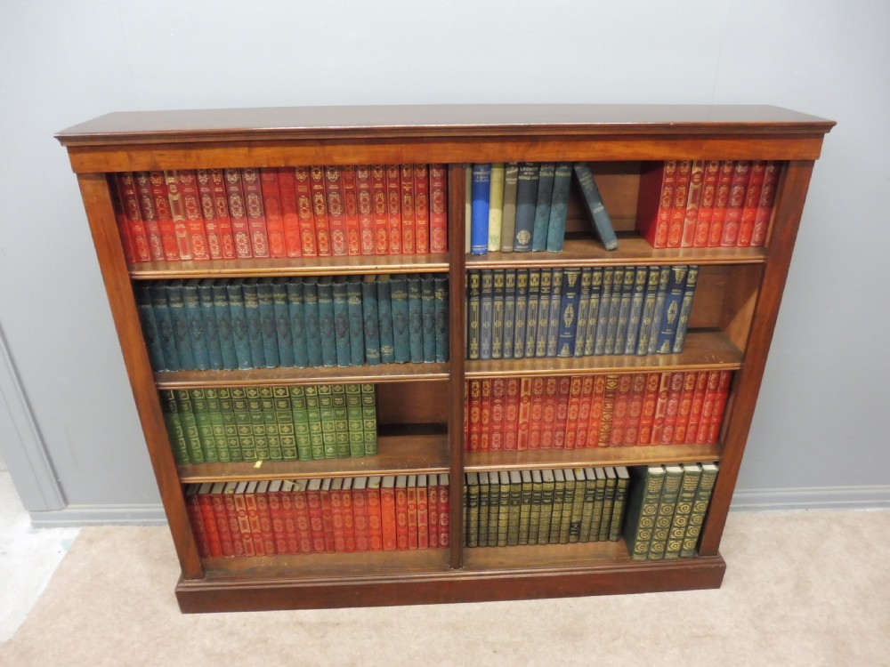 ANTIQUE MAHOGANY BOOKCASE CIRCA 1900 View V
