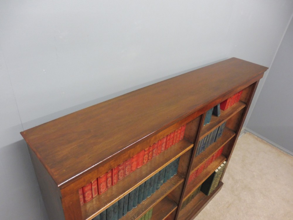 ANTIQUE MAHOGANY BOOKCASE CIRCA 1900 View VII