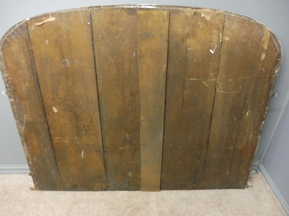 LARGE ANTIQUE VICTORIAN MIRROR IN ORIGINAL PAINTED FRAME View V