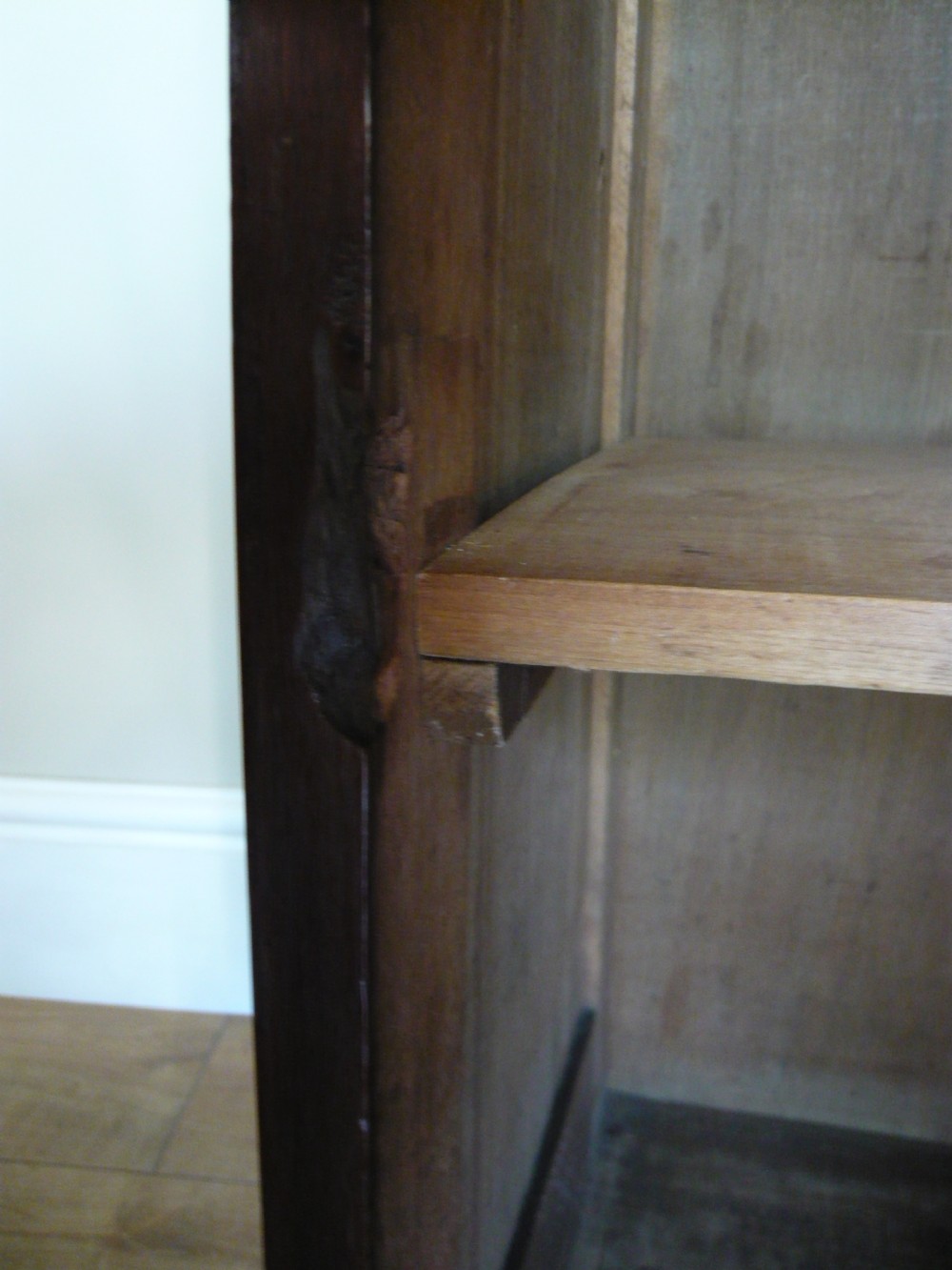 LATE 19th CENTURY WALNUT BEDSIDE CABINET c1900 View IX
