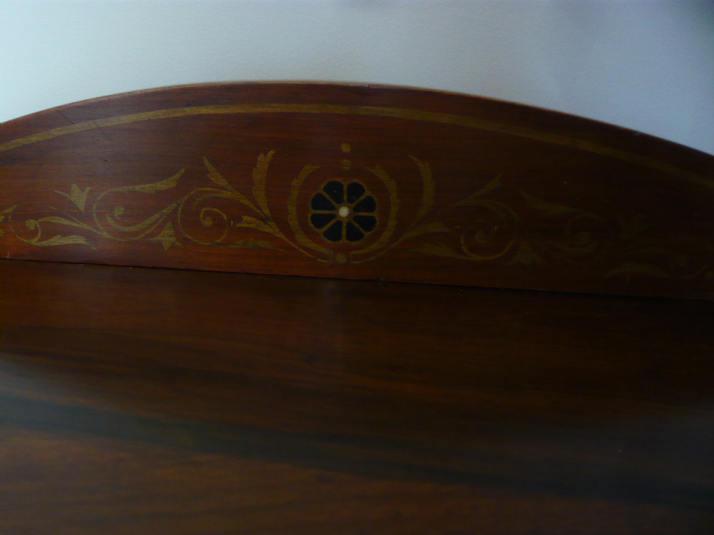 LATE 19th CENTURY WALNUT BEDSIDE CABINET c1900 View XI
