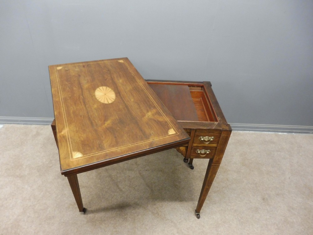 19TH CENTURY ROSEWOOD DESK View VIII