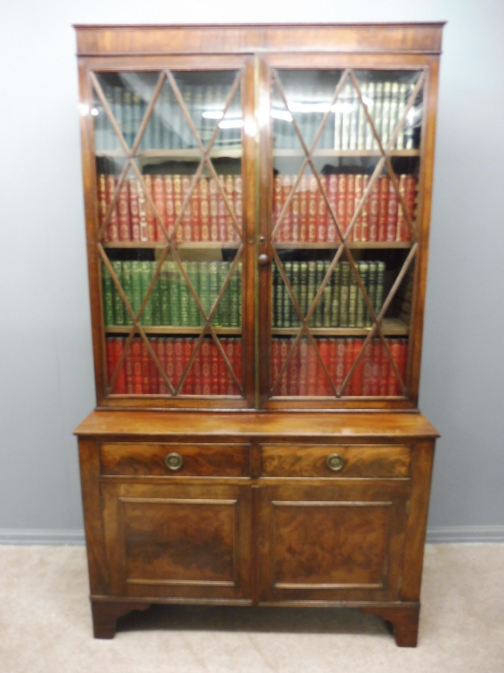 19TH CENTURY MAHOGANY BOOKCASE  View III
