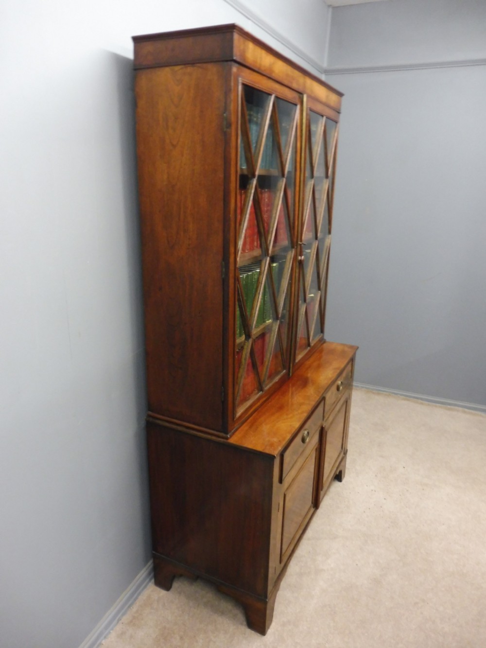 19TH CENTURY MAHOGANY BOOKCASE  View XI