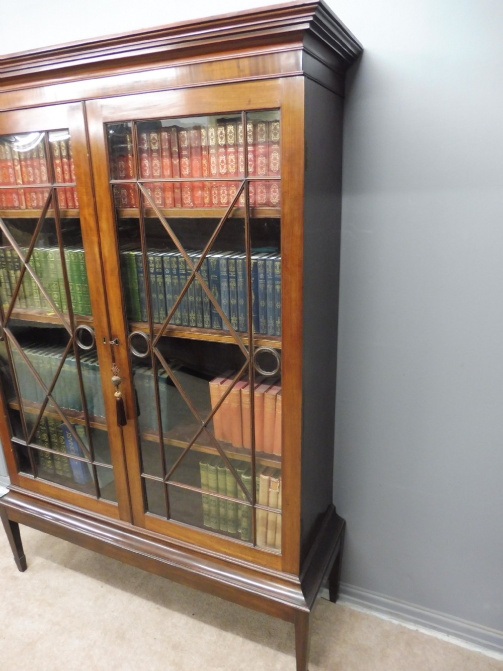 19TH CENTURY MAHOGANY BOOKCASE View IV