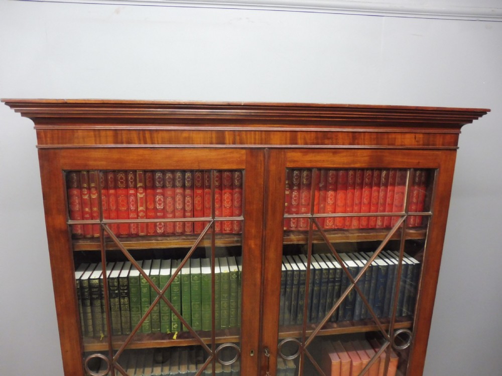 19TH CENTURY MAHOGANY BOOKCASE View V