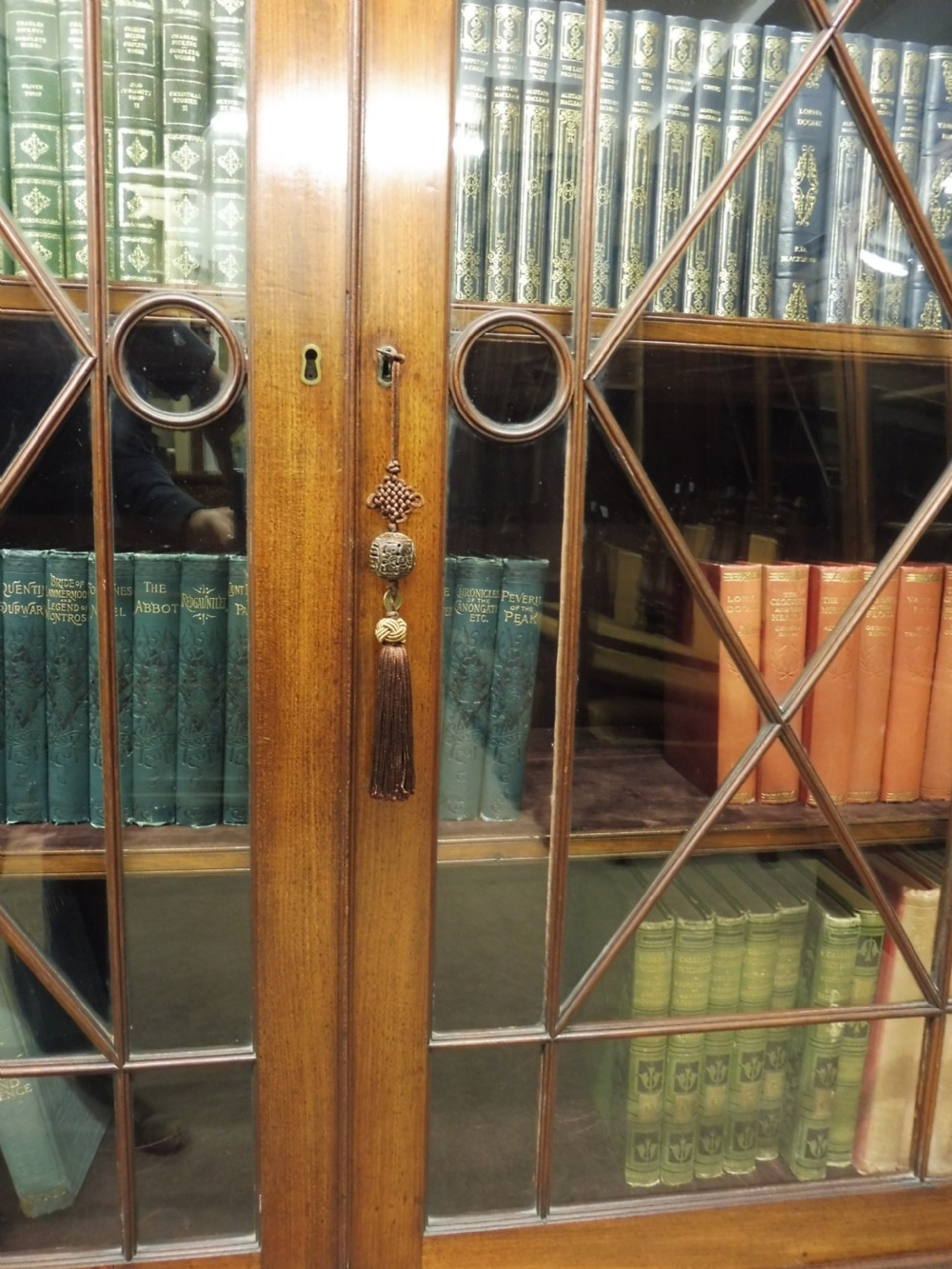 19TH CENTURY MAHOGANY BOOKCASE View VII