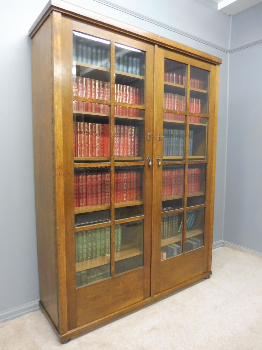 OAK  BOOKCASE