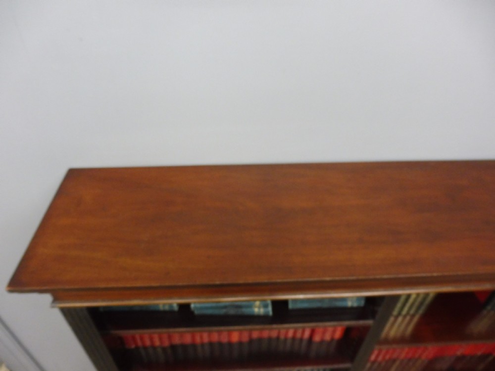 SUBSTANTIAL VICTORIAN MAHOGANY BOOKCASE View VI