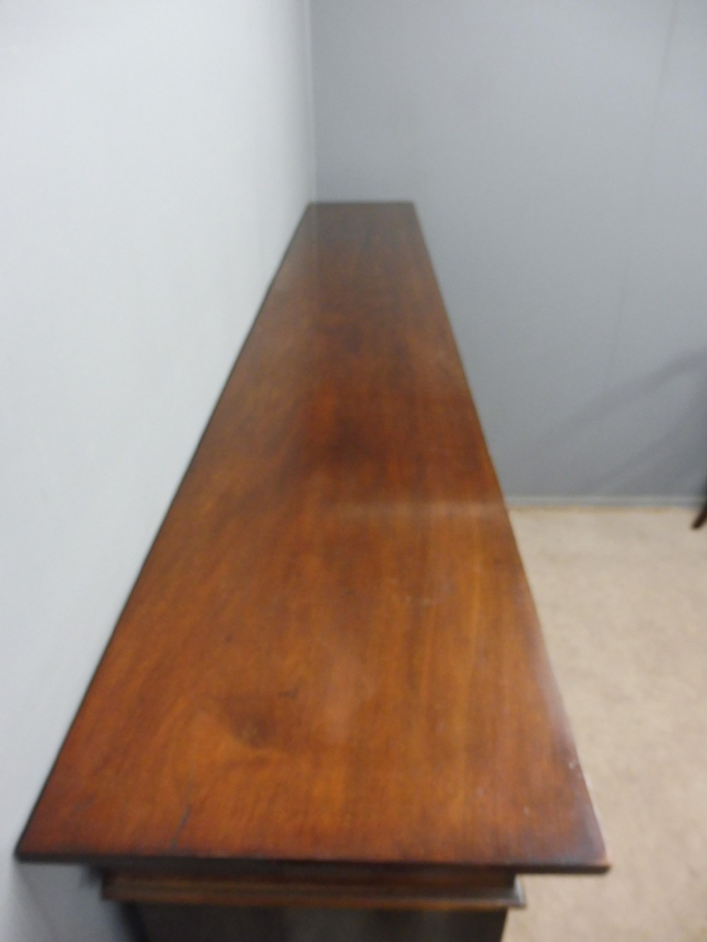 SUBSTANTIAL VICTORIAN MAHOGANY BOOKCASE View XIV