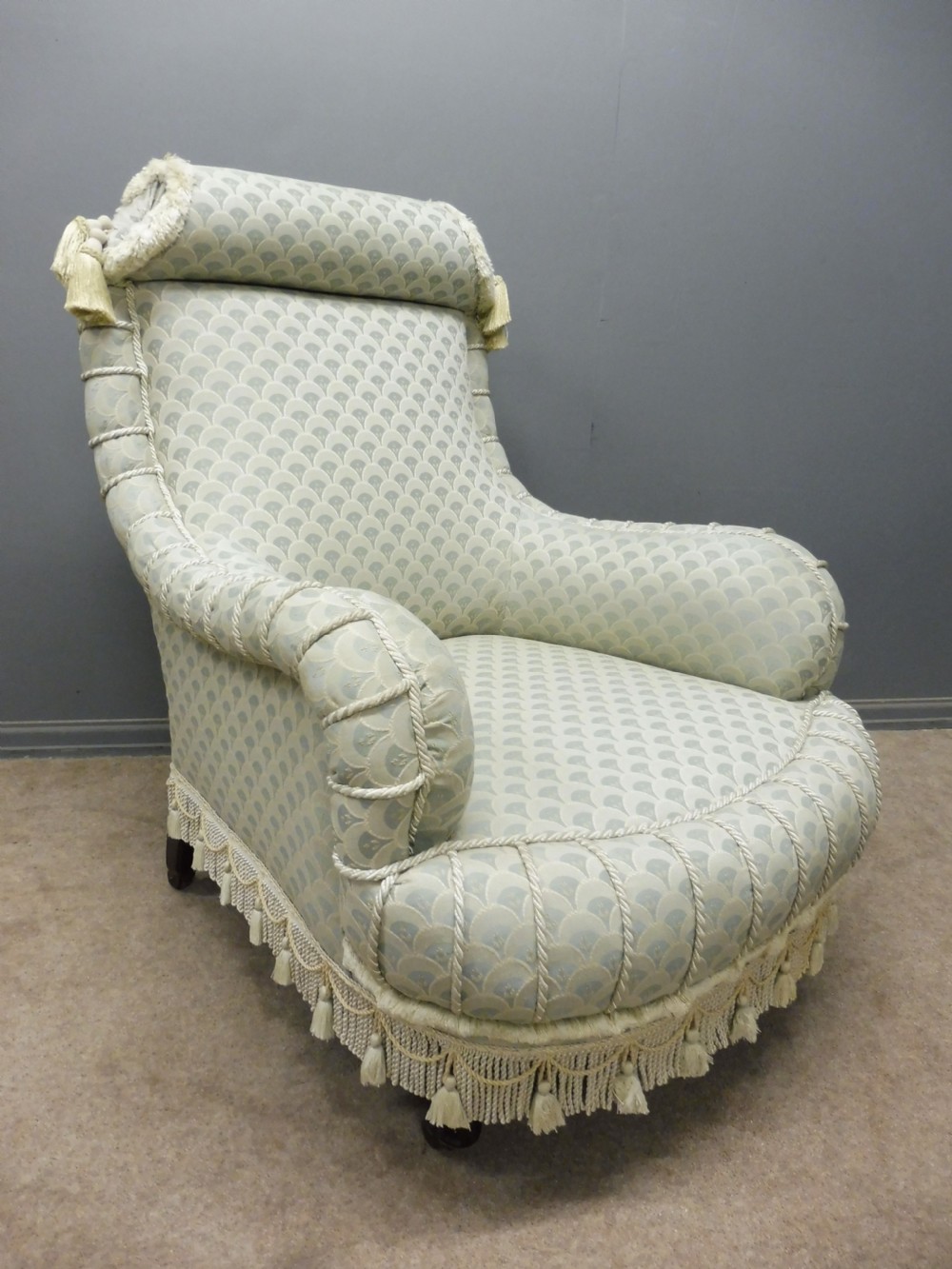 SUPERB QUALITY 19TH CENTURY VICTORIAN 3 PIECE SUITE View XXIV