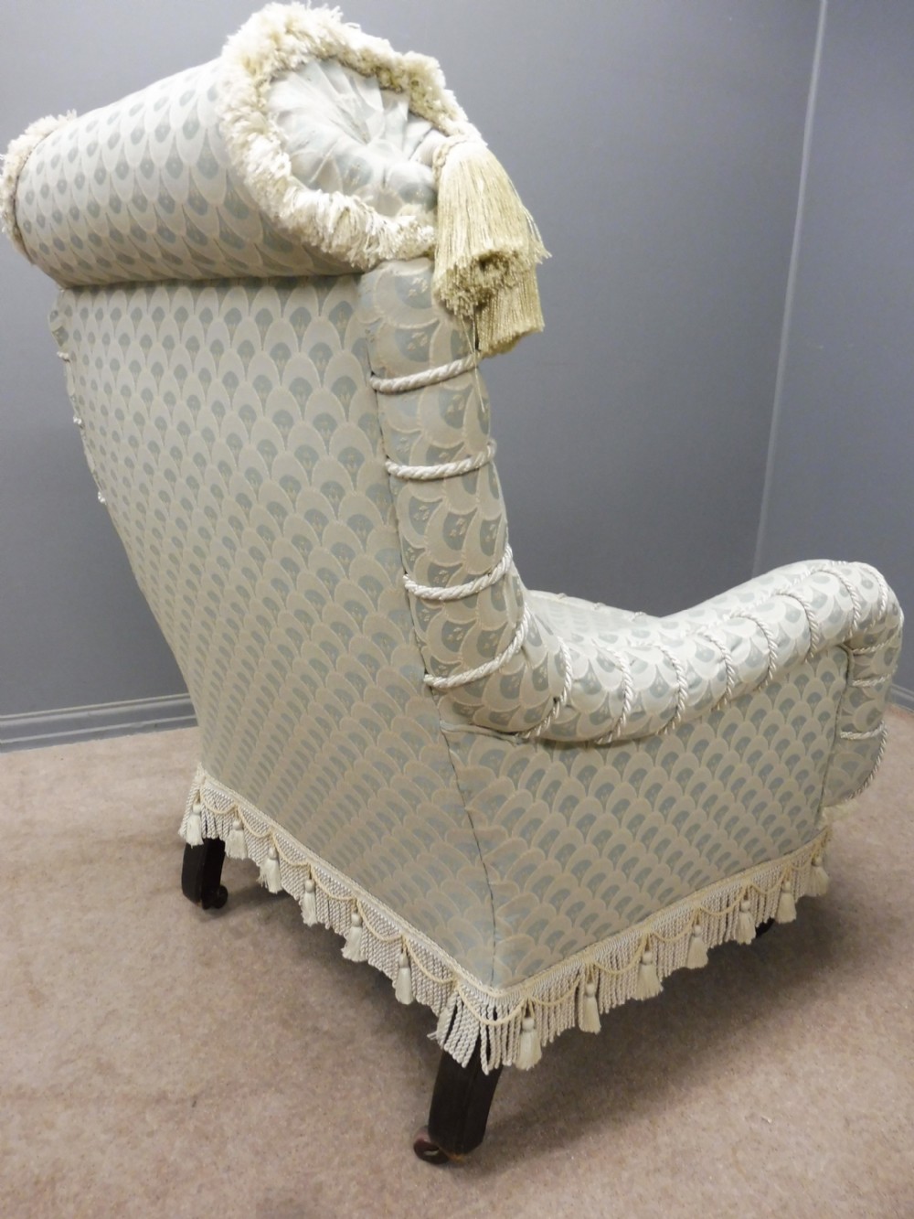 SUPERB QUALITY 19TH CENTURY VICTORIAN 3 PIECE SUITE View XXVII