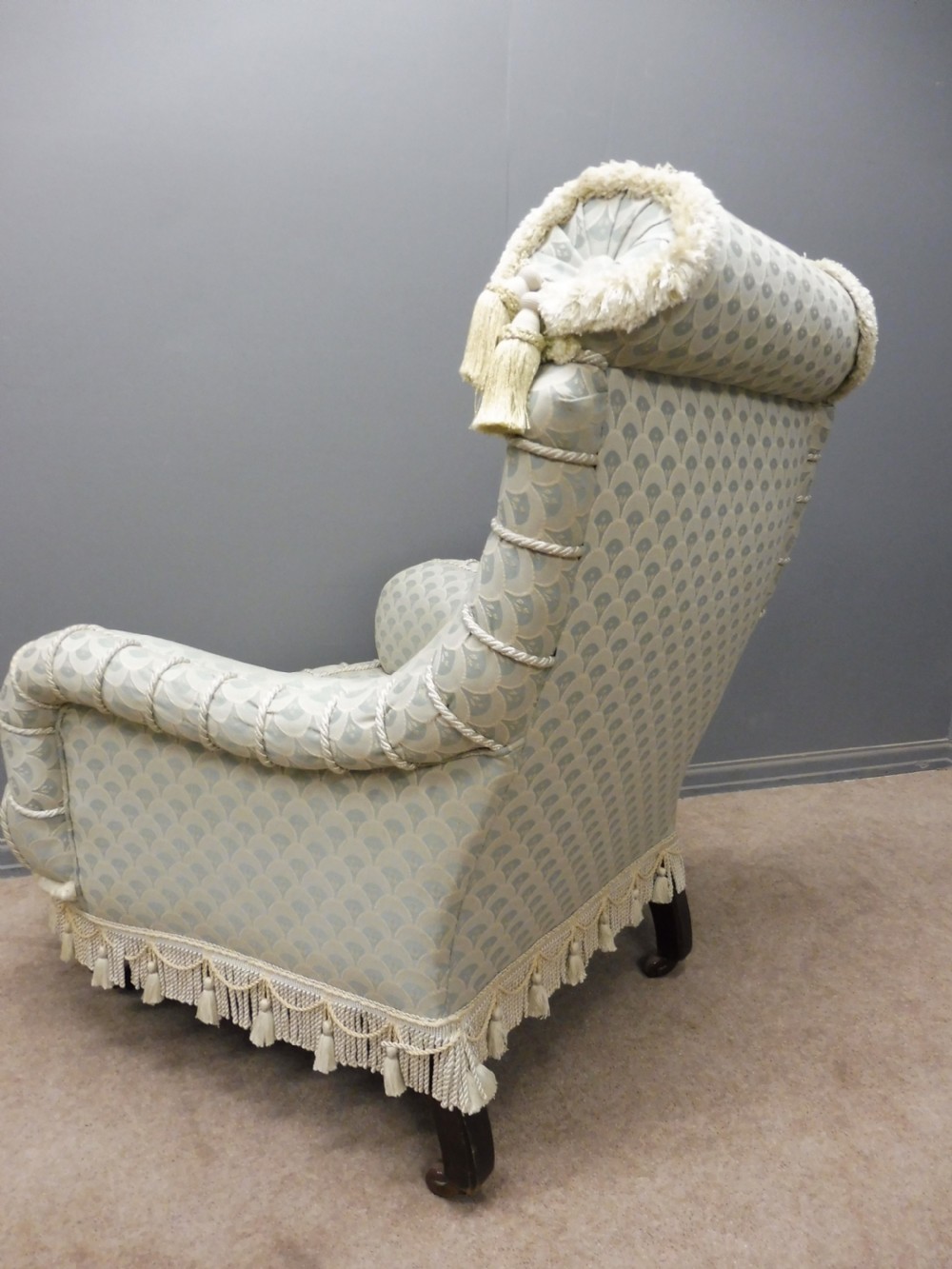 SUPERB QUALITY 19TH CENTURY VICTORIAN 3 PIECE SUITE View XXIX
