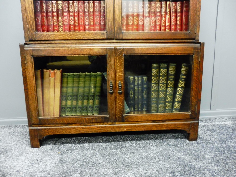 OAK SECTIONAL LAWYERS  BOOKCASE  View VII