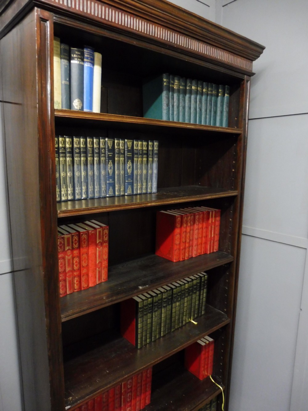 PAIR OF 19th CENTURY MAHOGANY ALCOVE BOOKCASES View XIII
