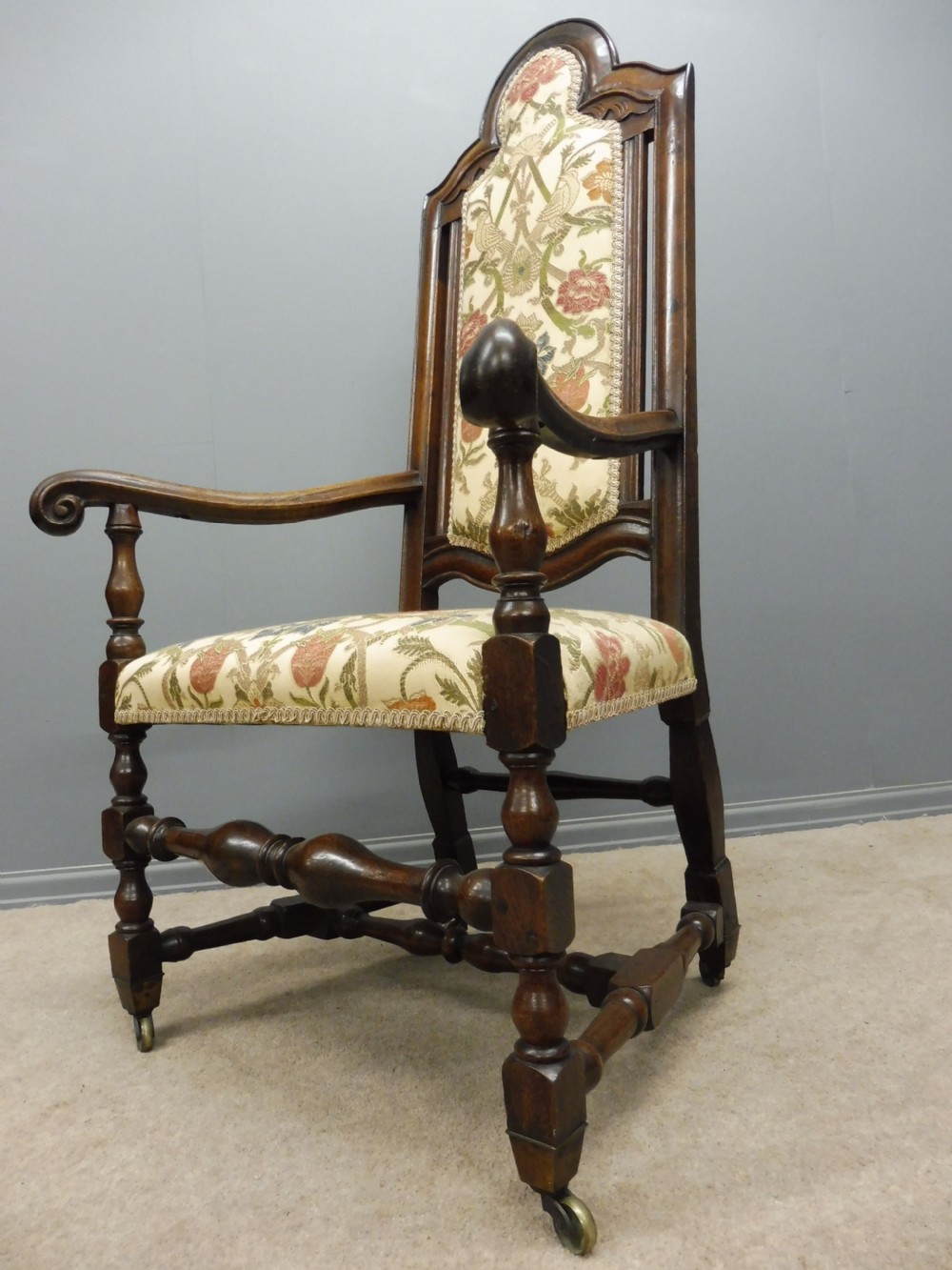 EARLY 19TH CENTURY OAK ARMCHAIR View XII