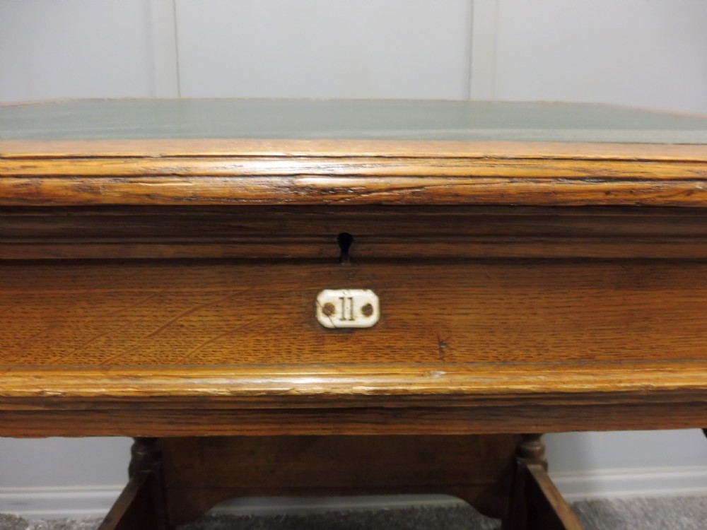 GILLOWS COUNCILORS DESK FROM LANCASTER TOWN HALL View IX