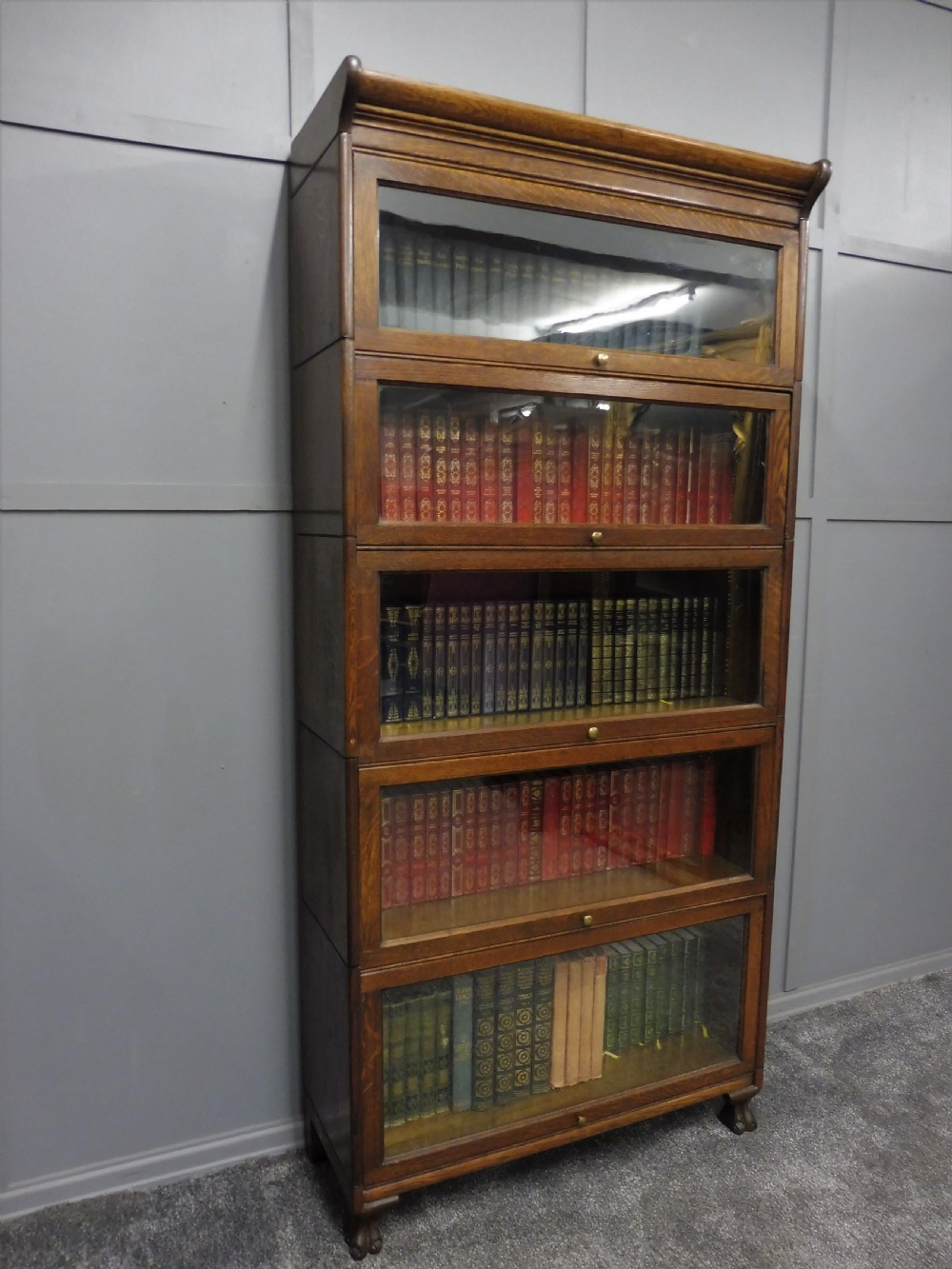 TALL OAK LAWYERS STACKING BOOKCASE