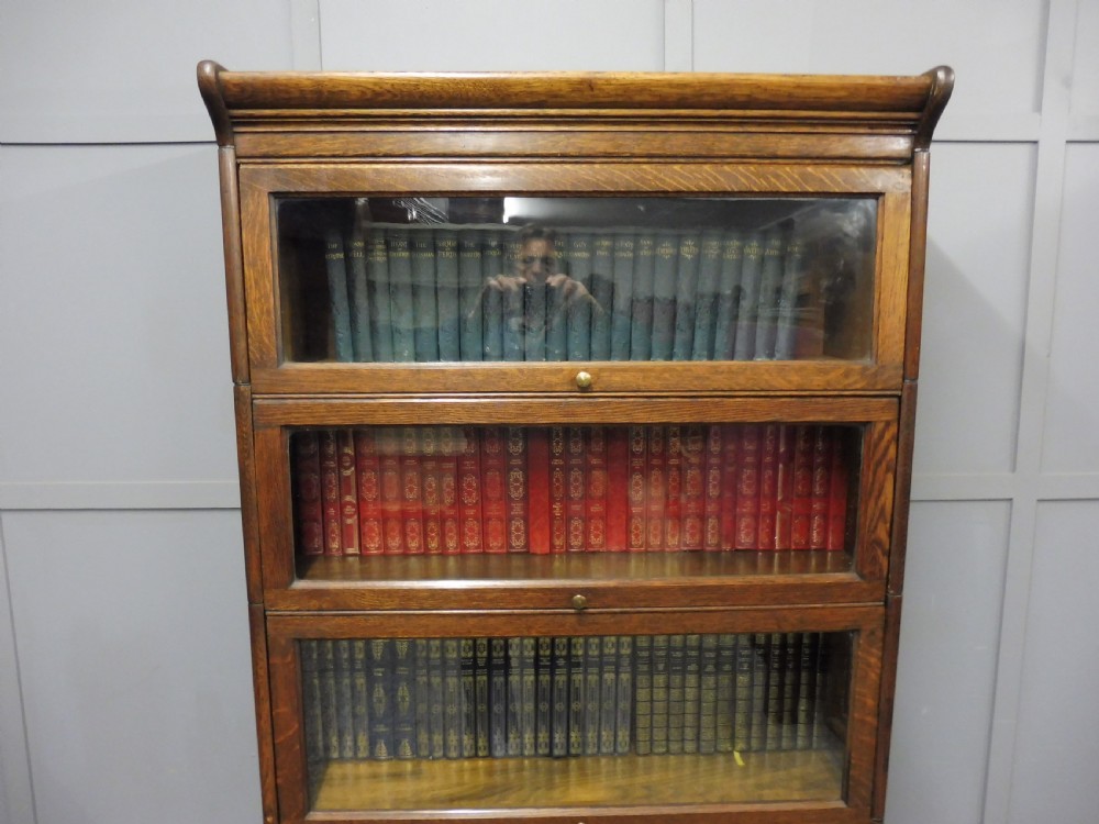 TALL OAK LAWYERS STACKING BOOKCASE View V