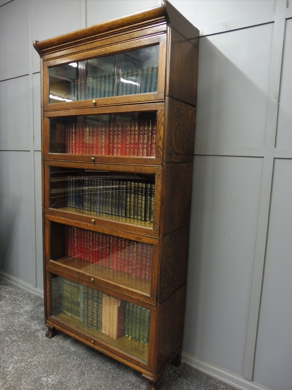 TALL OAK LAWYERS STACKING BOOKCASE View VII