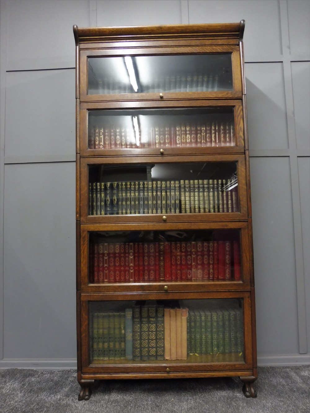 TALL OAK LAWYERS STACKING BOOKCASE View VIII