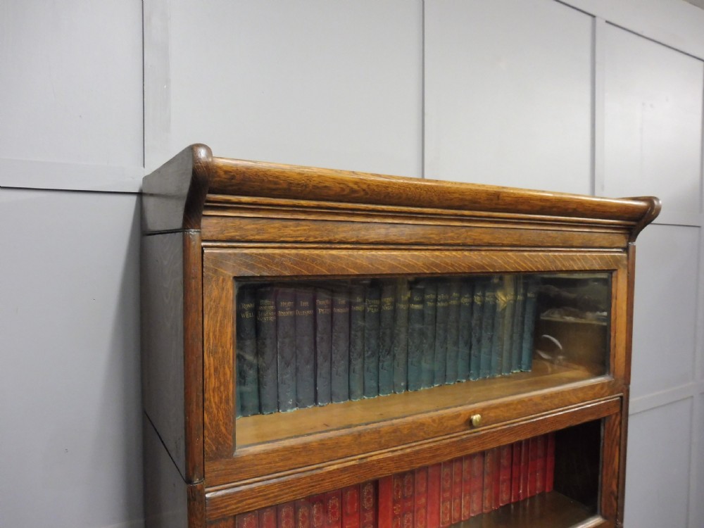 TALL OAK LAWYERS STACKING BOOKCASE View X